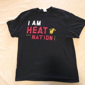I am Heat Nation Miami Heat T-shirt